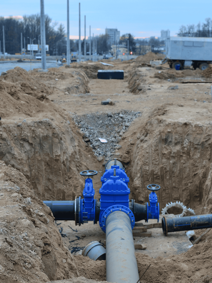 werkzaamheden grond leidingen water